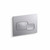 Pebble Pneumatic Flush Plate Polished Chrome 225 x 160mm For In-Wall Cistern 20341T-PNE-CP