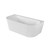 Sol Bath Back To Wall 1700mm High Gloss White