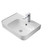 Tribute Basin 600 mm Rectangle Wall Left Hand Shelf 1TH