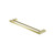 Bianca Double Towel Rail Brushed Gold 600mm