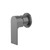 Bianca Shower Mixer Gun Metal 60mm Plate