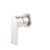 Bianca Shower Mixer Brushed Nickel 60mm Plate