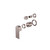 Bianca Shower Mixer Brushed Bronze With Divertor Separate Back Plate Trim Kits Only