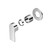 Bianca Shower Mixer Chrome 80mm Plate Trim Kits Only