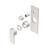 Bianca Shower Mixer Brushed Nickel With Divertor Trim Kits Only