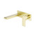 Bianca Wall Basin Bath Mixer Brushed Gold 187mm