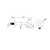 Commercial Mecca Wall Mount Sensor Tap Chrome 80mm Plate