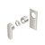 Ecco Shower Mixer Brushed Nickel Trim Kits Only