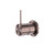 Mecca Shower Mixer Brushed Bronze 60mm Handle Up Plate