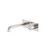 Mecca Wall Basin Bath Mixer Brushed Nickel Handle Up 230mm