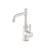 York Basin Mixer With Metal Lever Brushed Nickel