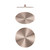 Zen Round Shower Head SS316L Brushed Bronze 300mm