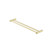 Zen Double Towel Rail SS316L Brushed Gold 600mm