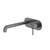 Zen Wall Basin Bath Mixer SS316L Graphite 230mm Spout