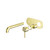Zen Wall Basin Bath Mixer SS316L Brushed Gold 185mm Spout Trim Kits Only