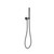 Zen Shower On Bracket SS316L Graphite With Outdoor Shower Hose