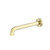 Zen Round Basin Bath Spout SS316L Brushed Gold Only 230mm