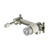 Universal Wall Basin Bath Mixer Body Only SS316L 35mm Premium