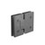 Glass Shower Hinge 180 Degree Gun Metal 10mm Glass