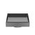 Floor Waste 130mm Round Tile Insert Gun Metal 80mm Outlet