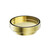 Floor Waste 130mm Round Tile Insert Brushed Gold 100mm Outlet