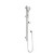 Elgin Rail Shower Chrome
