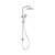 Elgin Twin Shower Chrome