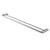 Elgin Double Towel Rail 800mm Chrome