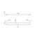 Elgin Double Towel Rail 800mm Matte Black