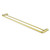 Elgin Double Towel Rail 800mm Brushed Gold