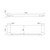 Elgin Shower Shelf Brushed Gold