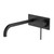 Venice Curved Wall Mixer Set Trim Kit Matte Black Lead Free
