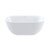Mode Oval Free Standing Bath 1500mm With Overflow And Waste Gloss White