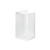 Sapphire Pivot Shower 1200 x 1000 White Flat Wall Centre Waste Right Hand