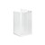 Sapphire Pivot Shower 1200 x 900 White Flat Wall Centre Waste Left Hand