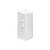 Sapphire Pivot Shower 900 x 900 White Side Recessed Wall Centre Waste