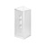 Sapphire Pivot Shower 1000 x 1000 White Side Recessed Wall Rear Waste