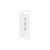 Sapphire Alcove Pivot Shower 1200 x 900 White Side Recessed Wall Centre Waste