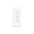 Sapphire Alcove Pivot Shower 1000 x 1000 White Corner Contour Wall Centre Waste