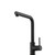 Venice Kitchen Mixer Right Angle Matt Black Leadfree