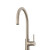 Venice Kitchen Mixer Pullout Goosneck Brushed Nickel Leadfree