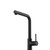 Venice Kitchen Mixer Right Angle Pullout Matt Black Leadfree