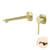 Vask Wall Basin / Bath Mixer Set SwitchMix Fit-Off Kit Only Brushed Gold