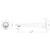 Vask Wall Basin / Bath Outlet 200mm Chrome