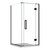 Acclaim Tile Shower 2 Sided Hobbed Channel Drain Black RH 1000 x 1200mm