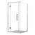 Acclaim Tile Shower 2 Sided Hobbed Channel Drain Chrome LH 1000 x 1200mm