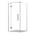 Acclaim Tile Shower 2 Sided Recessed Channel Drain Chrome 1100 x 1100mm