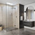 Acclaim Tile Shower 2 Sided Hobbed Centre Waste Chrome RH 1200 x 900mm