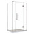 Acclaim Tile Shower 2 Sided Hobbed Channel Drain Chrome RH 1200 x 900mm