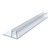 Shower F Seal Back Of Door 6 x 2000mm Clear PVC For Curved